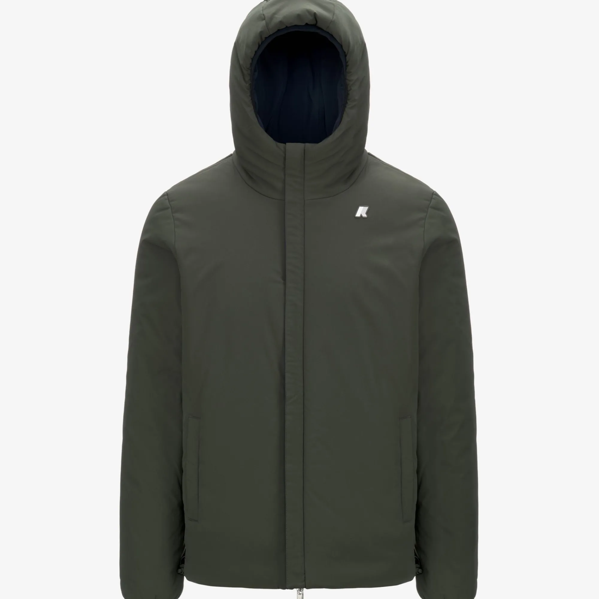 Hot K-Way JACK ST WARM REVERSIBLE Blued-greenb