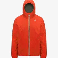 Clearance K-Way JACK ST WARM REVERSIBLE Orangep-greenb
