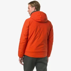 Clearance K-Way JACK ST WARM REVERSIBLE Orangep-greenb