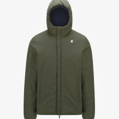K-Way JACK ST WARM REVERSIBLE Blued-greenb