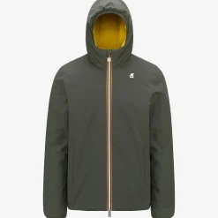Sale K-Way JACK ST WARM REVERSIBLE Greenb-yellowz