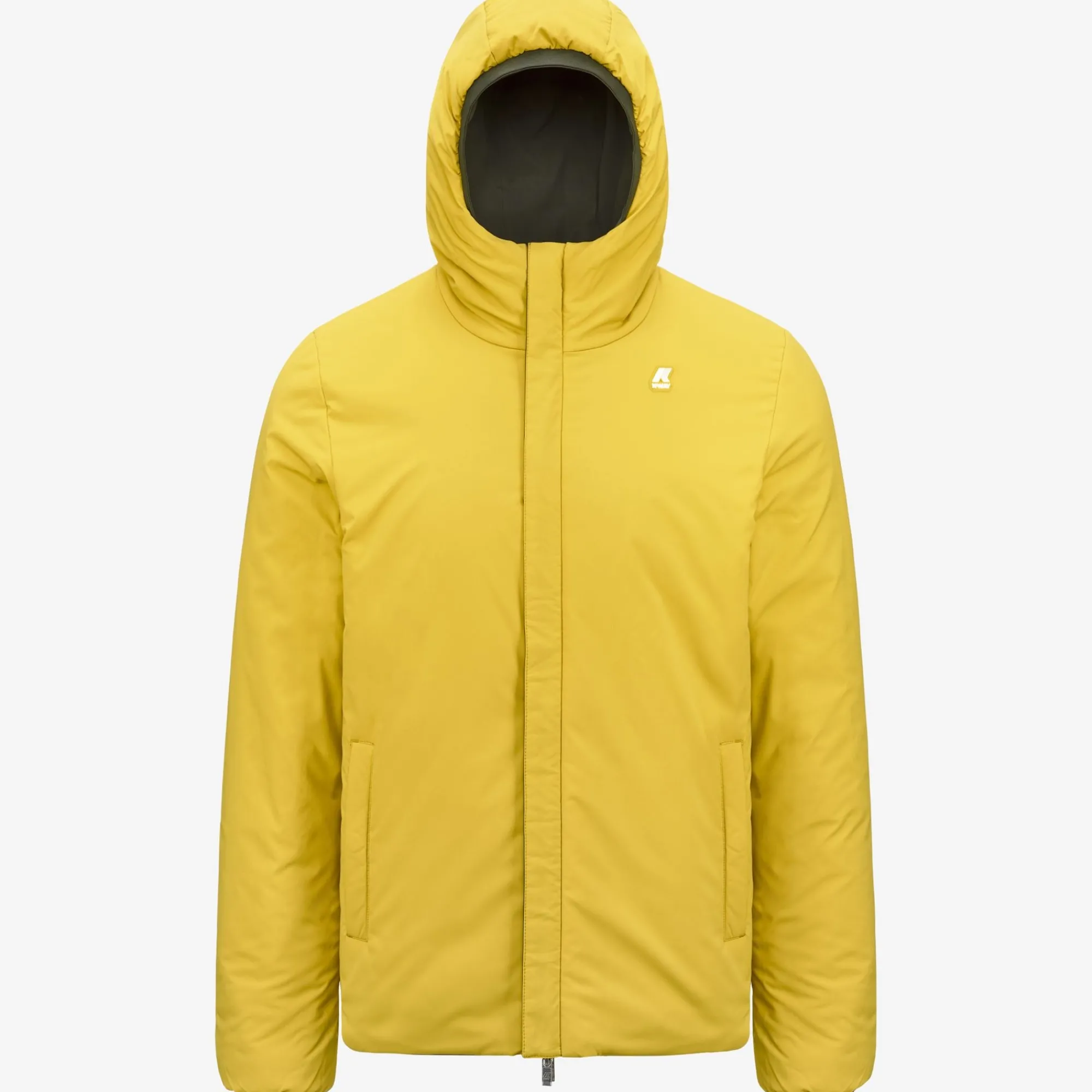 Sale K-Way JACK ST WARM REVERSIBLE Greenb-yellowz