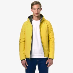 Sale K-Way JACK ST WARM REVERSIBLE Greenb-yellowz