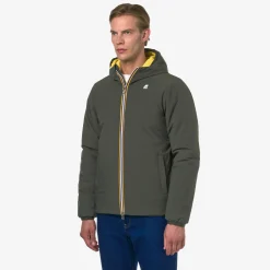Sale K-Way JACK ST WARM REVERSIBLE Greenb-yellowz