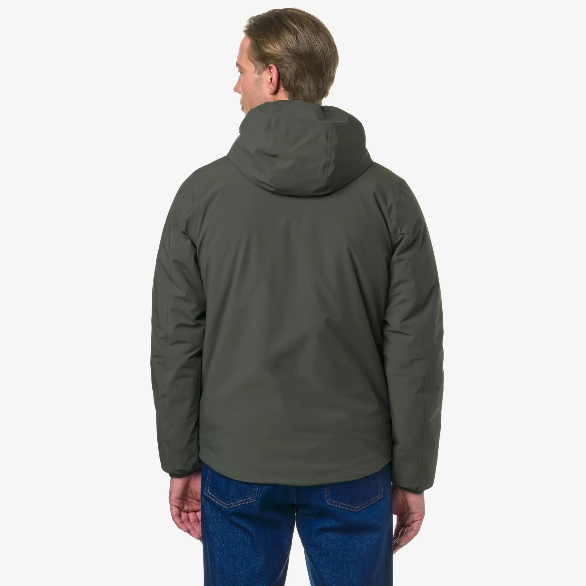 Sale K-Way JACK ST WARM REVERSIBLE Greenb-yellowz