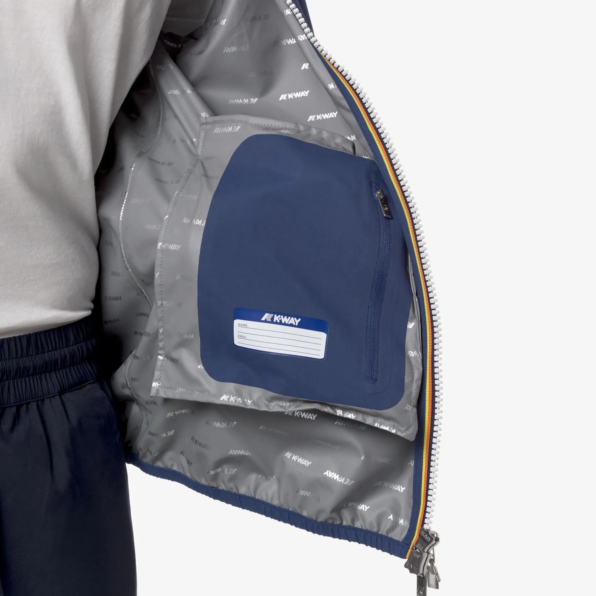 Sale K-Way JACK STRETCH DOT Bluefiord