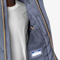 Clearance K-Way JACKEN BONDED PADDED Greyblueavio
