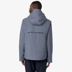 Clearance K-Way JACKEN BONDED PADDED Greyblueavio