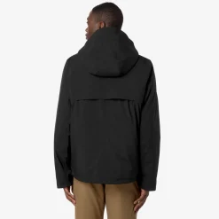 New K-Way JACKEN BONDED PADDED Blackpure