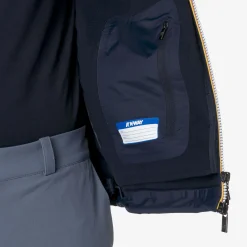 Hot K-Way JACKO BONDED Bluedepth-bluedepth