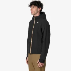 Discount K-Way JACKO BONDED Black-bluedepth