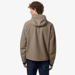 Best K-Way JACKO BONDED JERSEY Beigetaupe