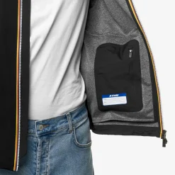 K-Way JACKO BONDED JERSEY Blackpure