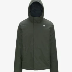 Sale K-Way JACKO TWILL MARMOTTA Greenb-bluea