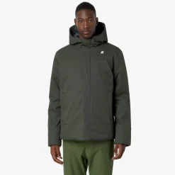 Sale K-Way JACKO TWILL MARMOTTA Greenb-bluea