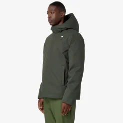 Sale K-Way JACKO TWILL MARMOTTA Greenb-bluea