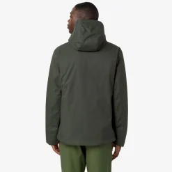 Sale K-Way JACKO TWILL MARMOTTA Greenb-bluea