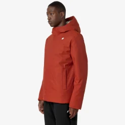 Clearance K-Way JACKO TWILL MARMOTTA Redp-greyb