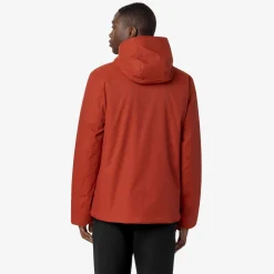 Clearance K-Way JACKO TWILL MARMOTTA Redp-greyb