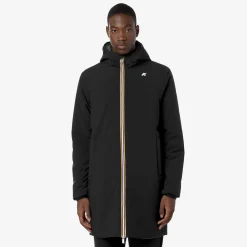 K-Way JACOB ST WARM REVERSIBLE Blackpure-greenblackish
