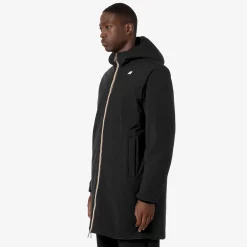 K-Way JACOB ST WARM REVERSIBLE Blackpure-greenblackish