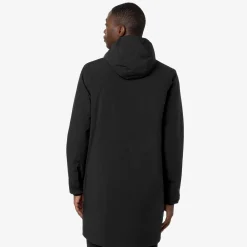 K-Way JACOB ST WARM REVERSIBLE Blackpure-greenblackish