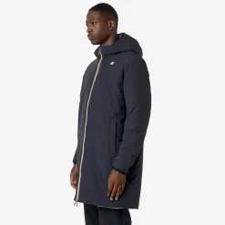 Discount K-Way JACOB ST WARM REVERSIBLE Bluedepth-beigegrey