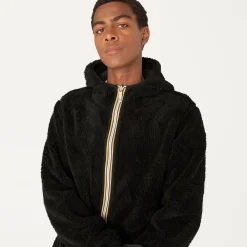 Outlet K-Way JACQUES POLAR REVERSIBLE Bluedepth-blackpure