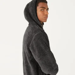 Hot K-Way JACQUES POLAR REVERSIBLE Blackpure-greysmoked