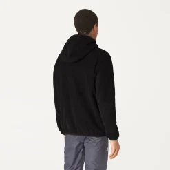 Hot K-Way JACQUES POLAR REVERSIBLE Blackpure-greysmoked