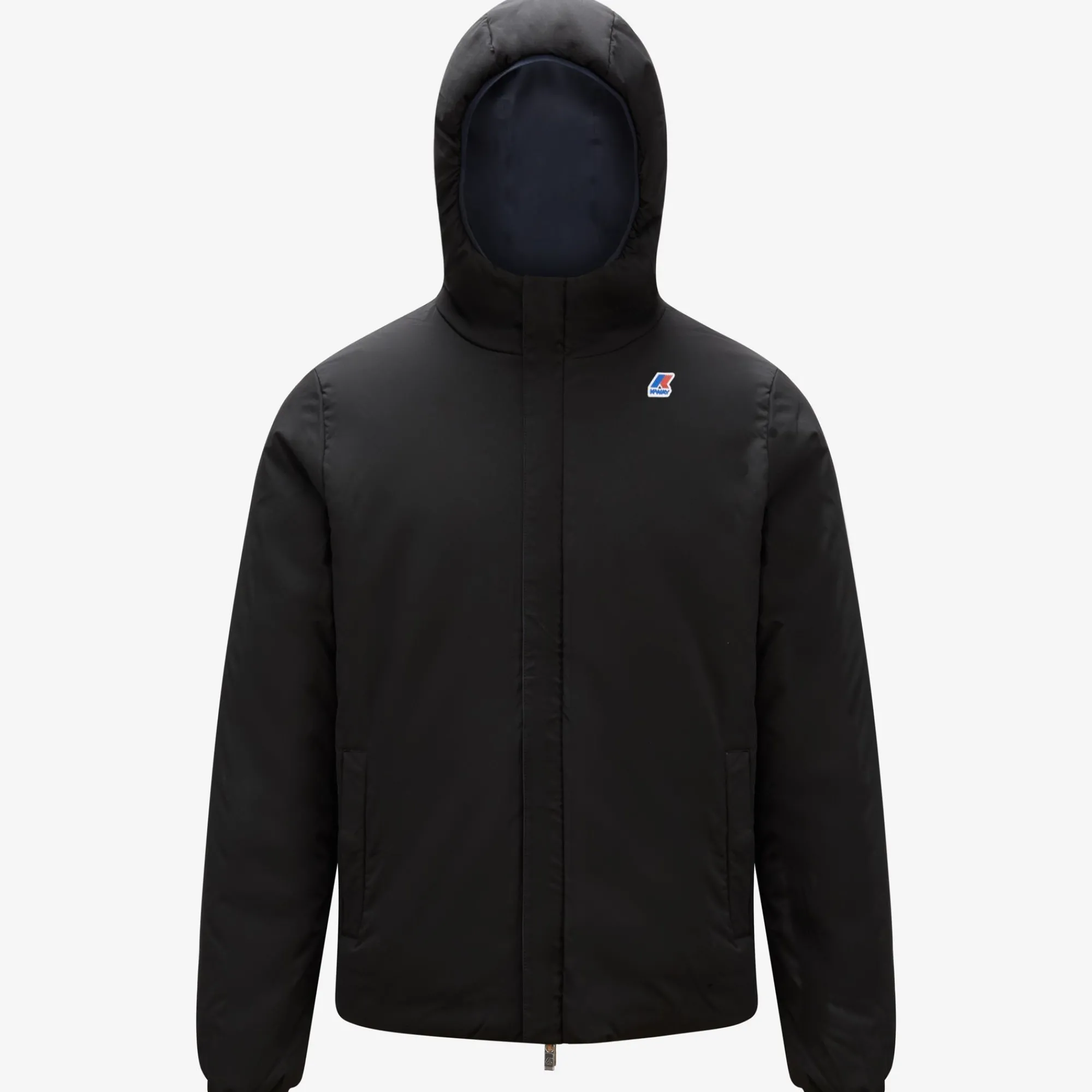Online K-Way JACQUES WARM REVERSIBLE Bluedepth-blackpure