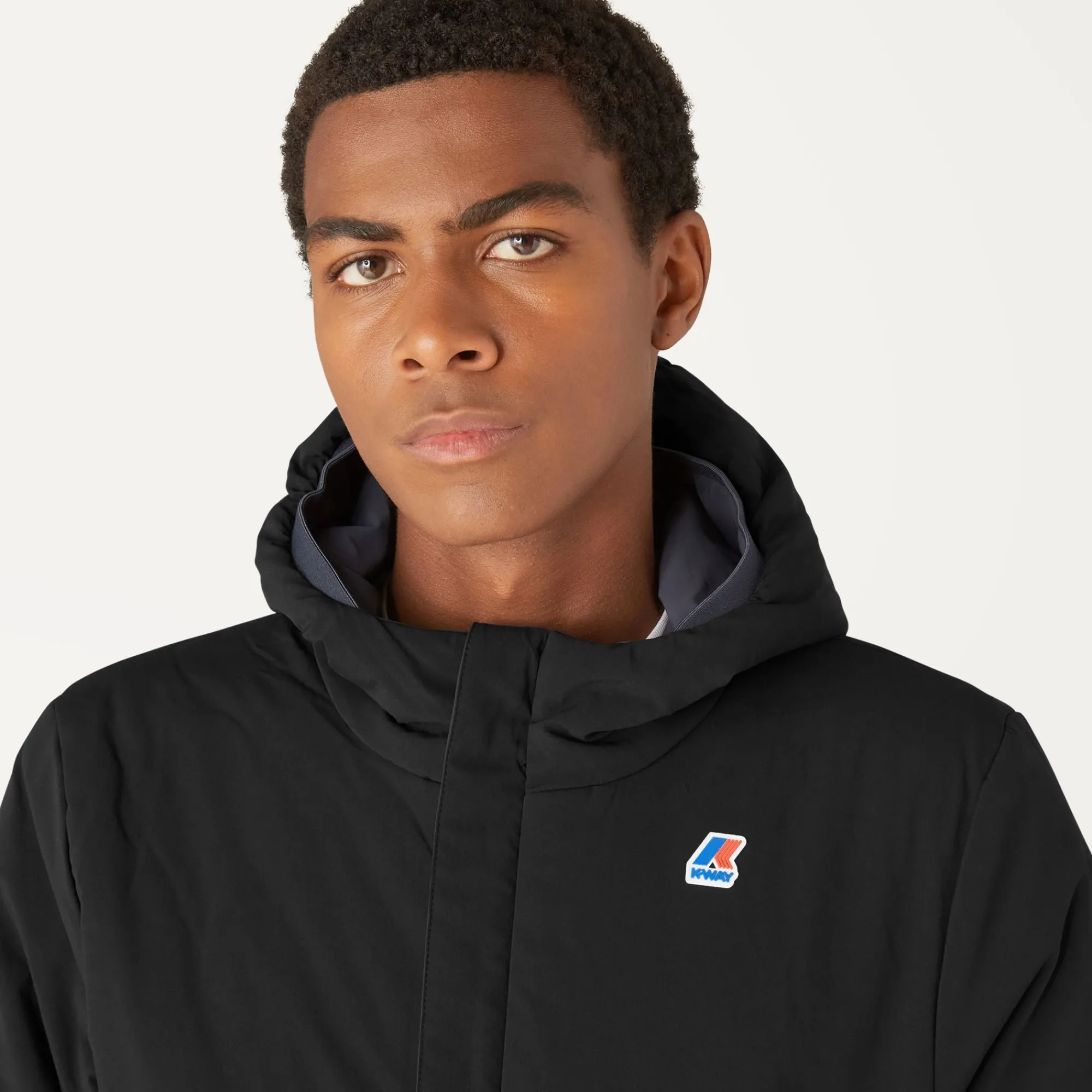 Online K-Way JACQUES WARM REVERSIBLE Bluedepth-blackpure
