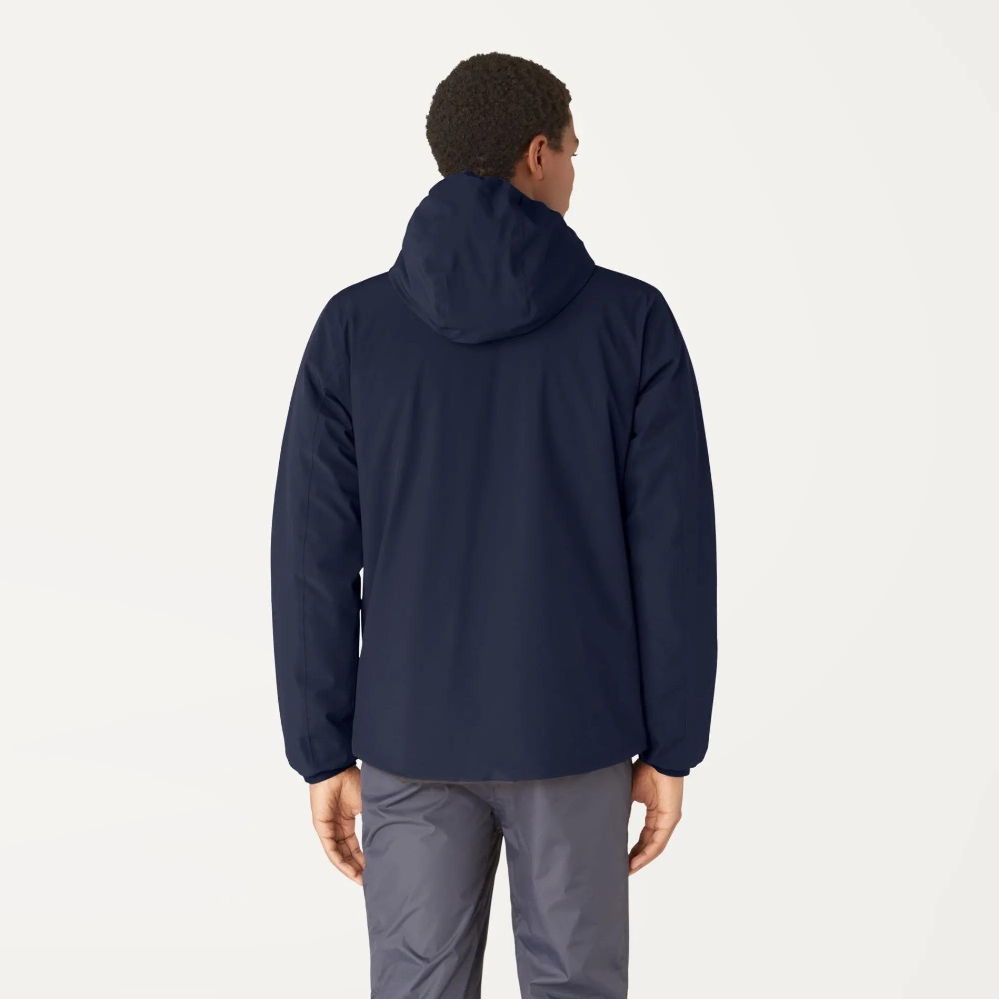 Online K-Way JACQUES WARM REVERSIBLE Bluedepth-blackpure