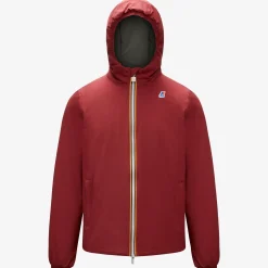 Sale K-Way JACQUES WARM REVERSIBLE Reddk-greenblk