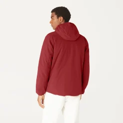 Sale K-Way JACQUES WARM REVERSIBLE Reddk-greenblk