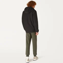 New K-Way JACQUES WARM REVERSIBLE Blackpure-greenblackish