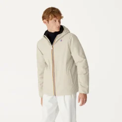 K-Way JACQUES WARM REVERSIBLE Beigegrey-blackpure