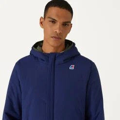 Sale K-Way JACQUES WARM REVERSIBLE Greenblackish-bluemedieval