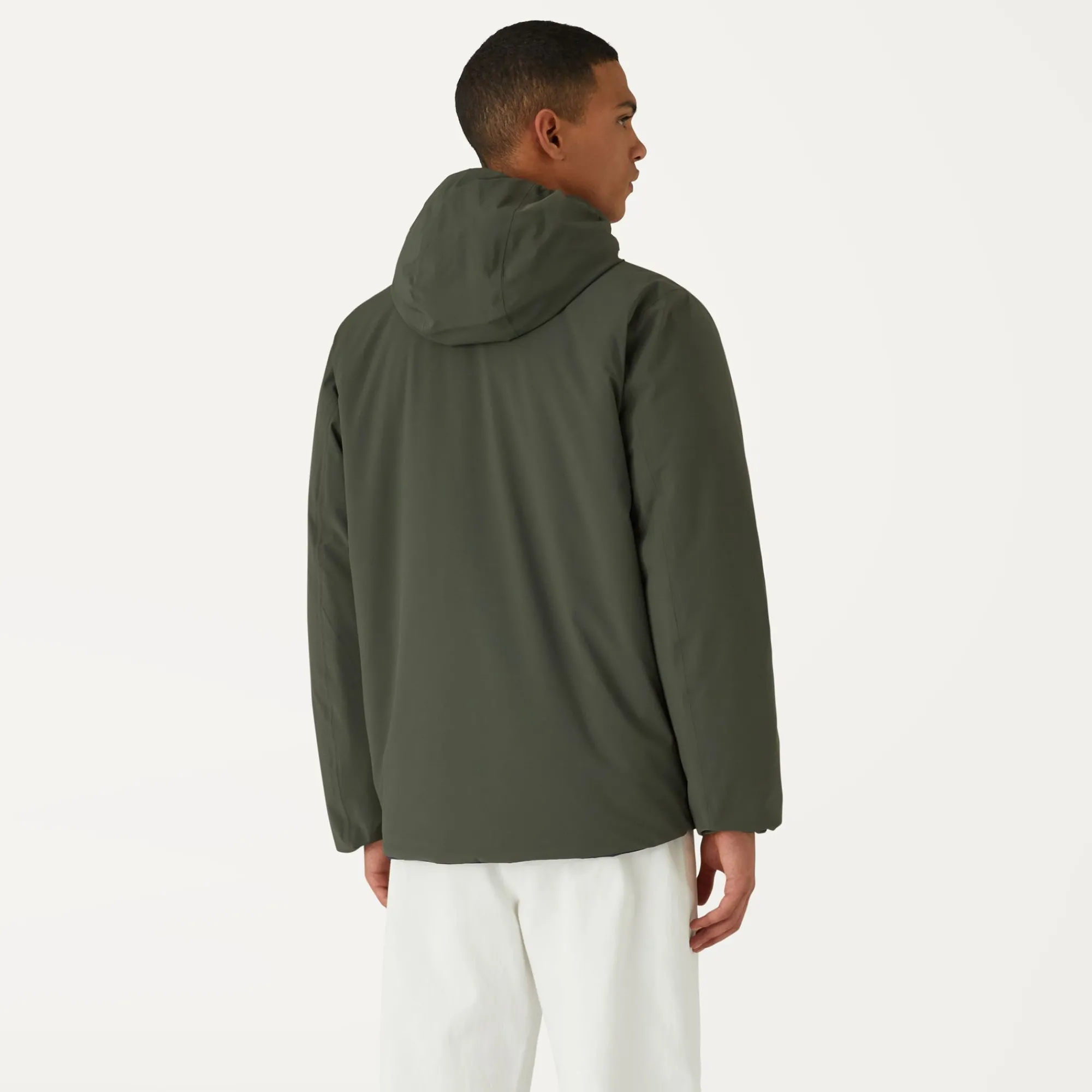 Sale K-Way JACQUES WARM REVERSIBLE Greenblackish-bluemedieval