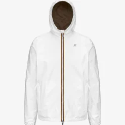 Discount K-Way JAKE PLUS.2 REVERSIBLE White-brownc