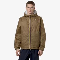 Discount K-Way JAKE PLUS.2 REVERSIBLE White-brownc