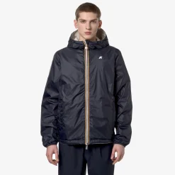 Outlet K-Way JAKE PLUS.2 REVERSIBLE Beigelt-blued