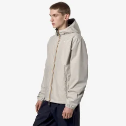 Outlet K-Way JAKE PLUS.2 REVERSIBLE Beigelt-blued