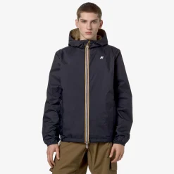 Discount K-Way JAKE PLUS.2 REVERSIBLE Blued-brownc