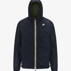 Clearance K-Way JAKE PLUS.2 REVERSIBLE Greenc-blued