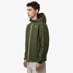 Clearance K-Way JAKE PLUS.2 REVERSIBLE Greenc-blued