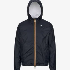 Outlet K-Way JAKE PLUS.2 REVERSIBLE White-bluedepth