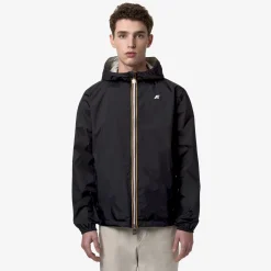 Best K-Way JAKE PLUS.2 REVERSIBLE Blackp-beigelt