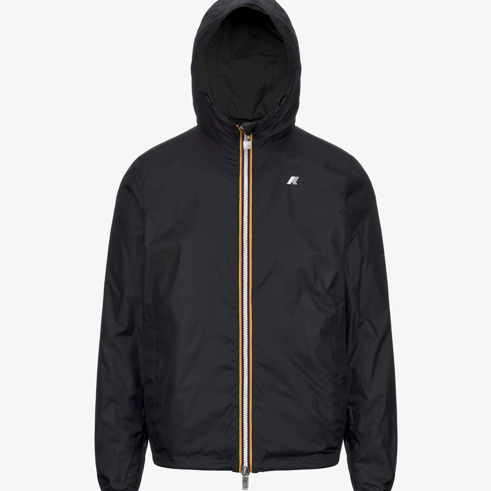 Best K-Way JAKE PLUS.2 REVERSIBLE Greenblackish-blackpure