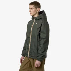 Best K-Way JAKE PLUS.2 REVERSIBLE Greenblackish-blackpure